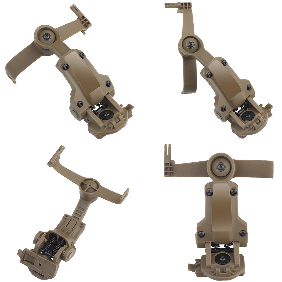 Amazon | Comtac 3/2 用タクティカル ヘルメット ARC レール